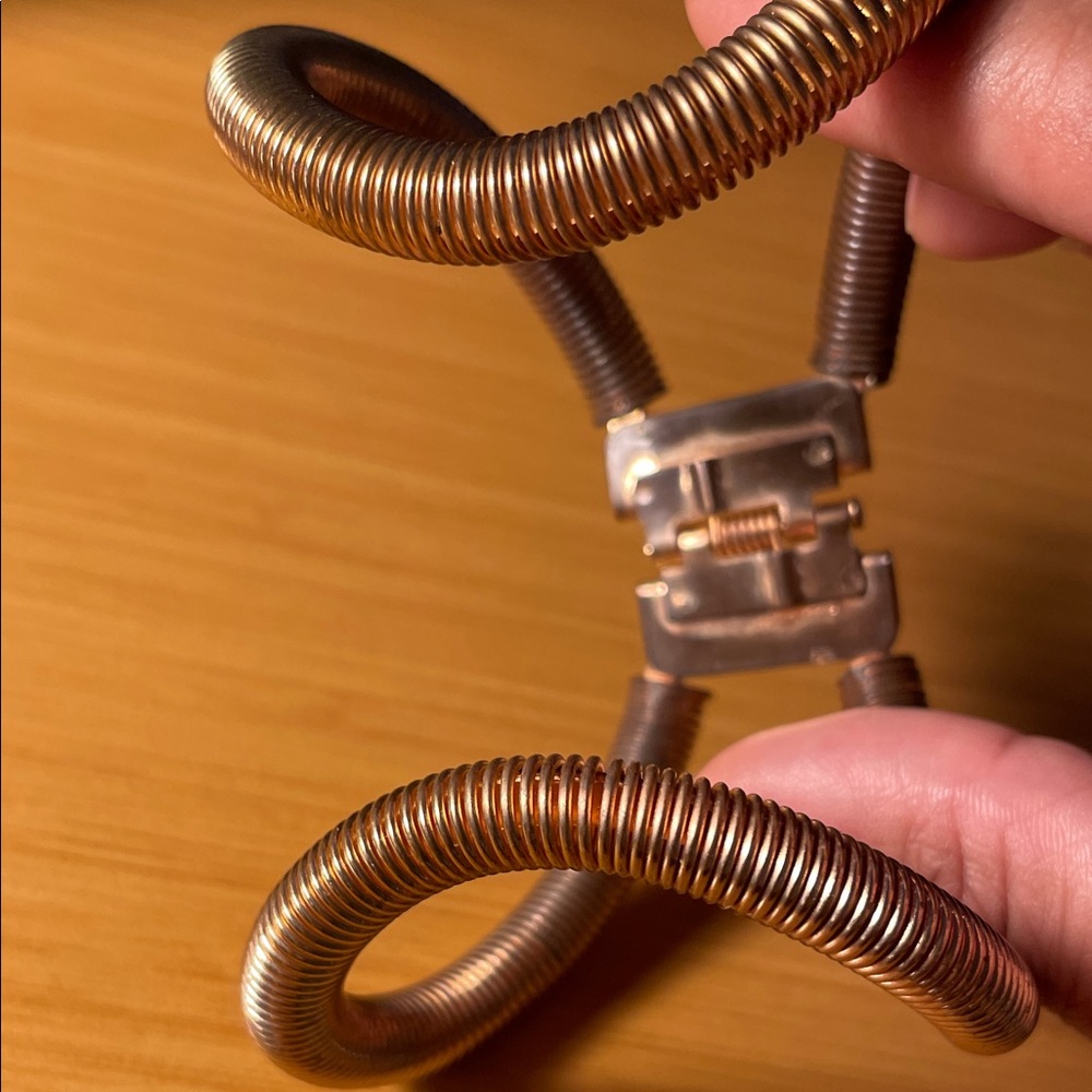 Copper Coil Statement Bracelet - image 4